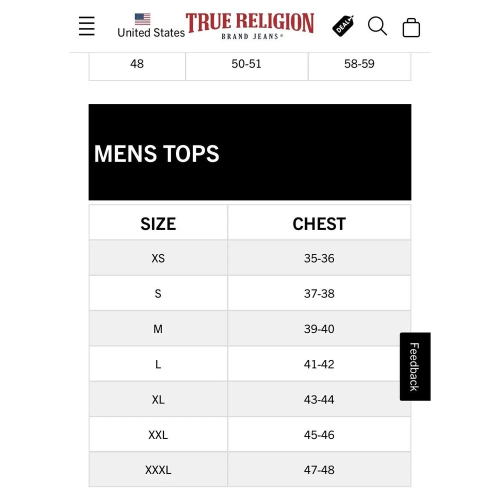 True Religion Shirt Polo Men’s Size 2XL White Black Silver Raised Lettering NEW